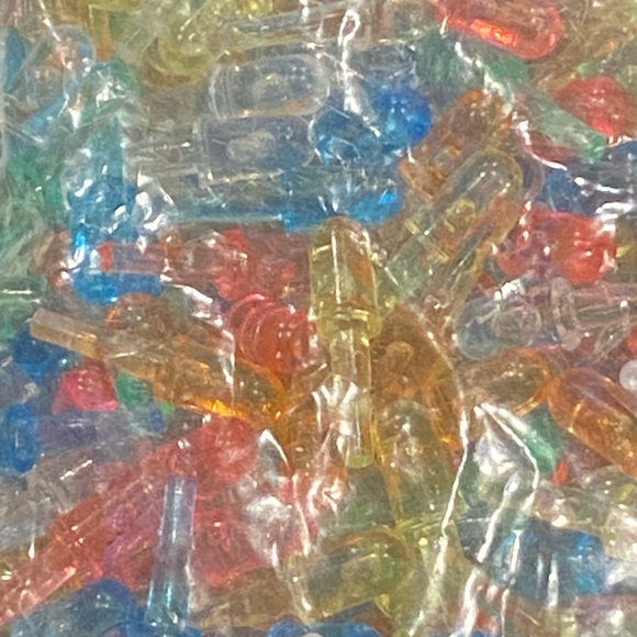 Lite Brite 4 ounce Bag Replacement Additional Multi Pastel-Colored Oval Pegs NWT - Picture 2 of 2